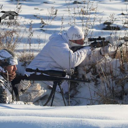 Camouflage au champ: techniques avancées pour l'oie blanche