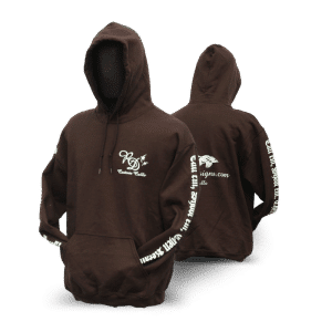 Hoodie kangourou Brun - Recall Designs
